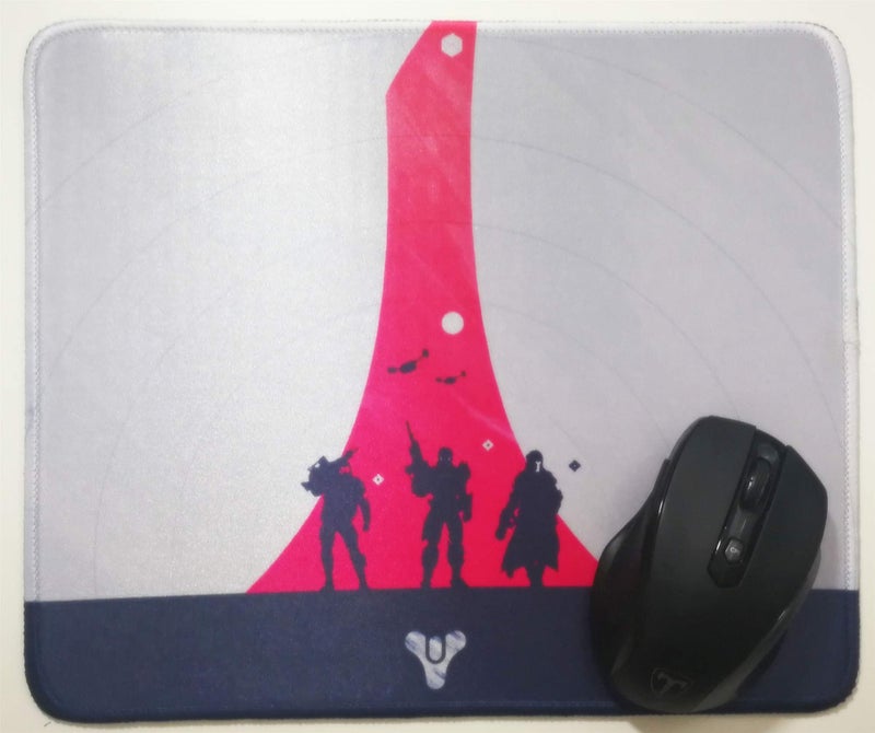 Tina Art 12x10 Inch Destiny 2 Speed Stitched Fans Gaming Collection Office Mouse Pad Non Slip Rubber Mouse mat - Image 2